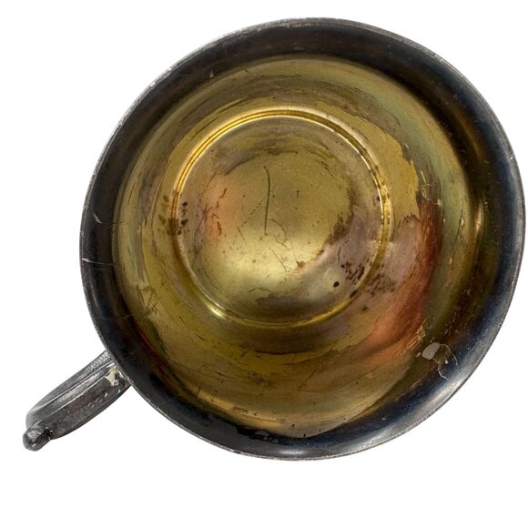 Antique Queen City Silver‎ Co 9027 Quadruple Plate Sterling Cincinnatus Etched - Picture 10 of 16